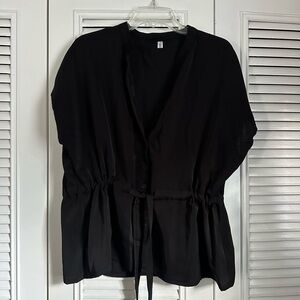 Elegant Black Women's Top